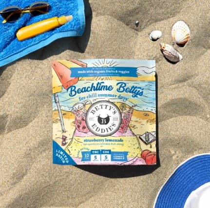 Betty's Eddies Fruit Chews - Strawberry Lemonade