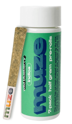 Muze Wild Blueberry | 7pk Pre-Roll (0.5g each)