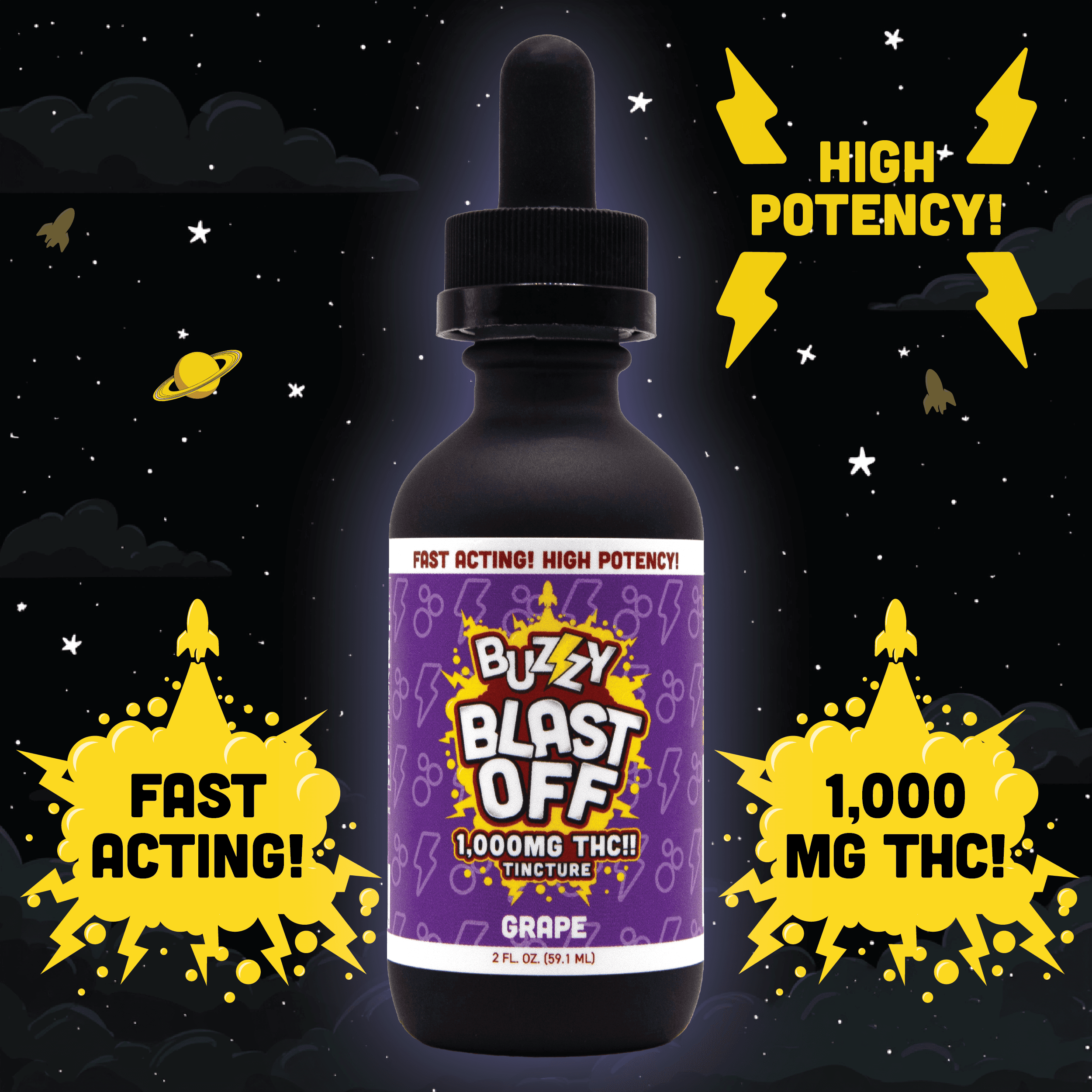 Buzzy Blast Off Grape | TAX INCLUDED
