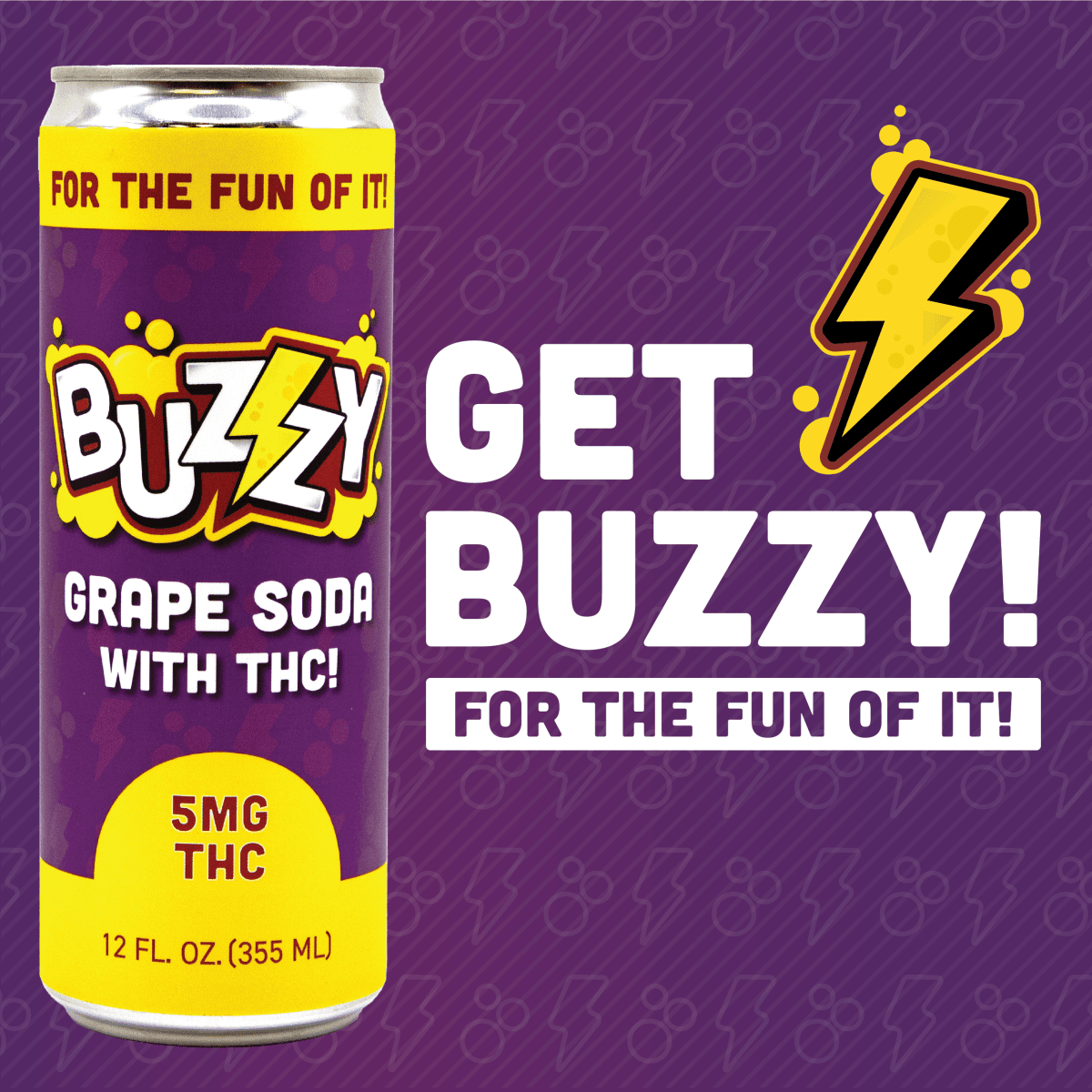 Buzzy Grape Soda