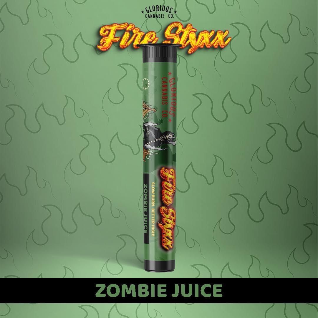 Simpler Daze 1g Zombie Juice Fire Styxx Infused Pre-Roll | TAX INCLUDED