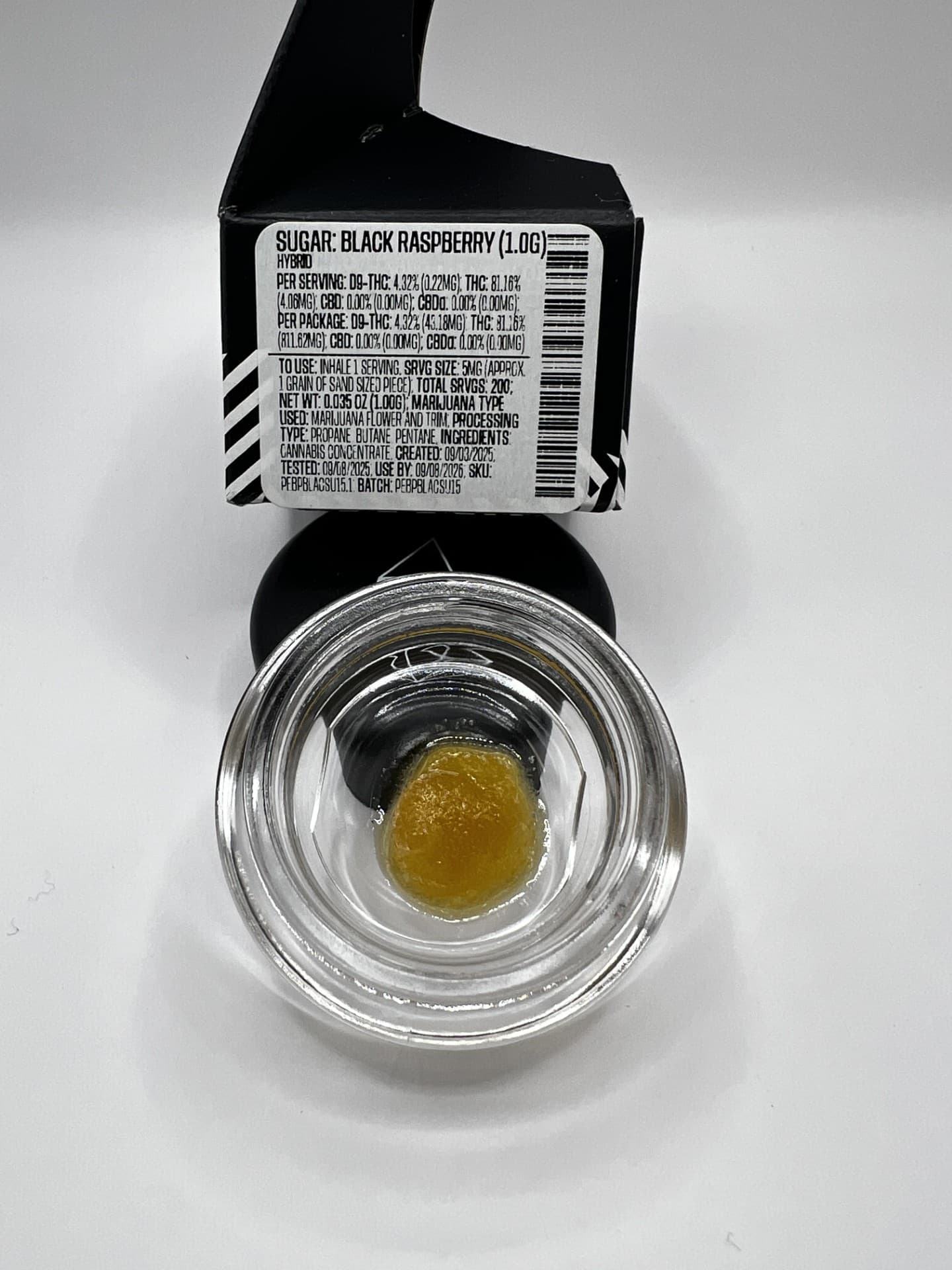 THEORY Black Raspberry | Sugar | 1g
