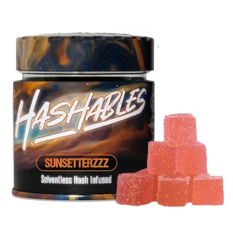 Hashables Hashables Sunsetterzzz REMberry (H) Hash Rosin Gummies 5mg 20pk