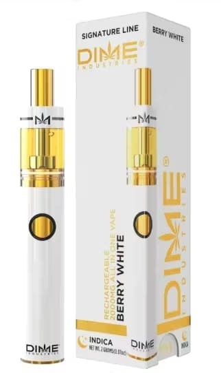Dime Industries Berry White Disposable 2g