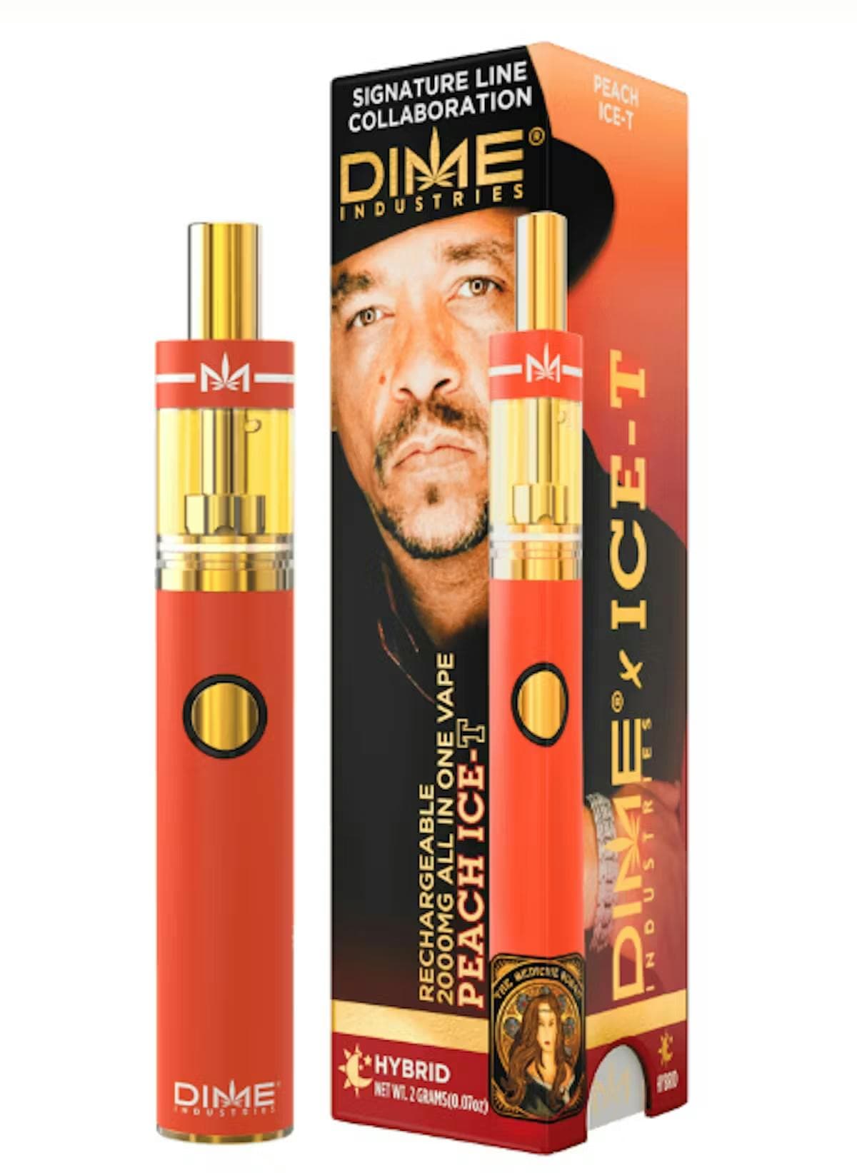 DIME PEACH ICE-T | 2G | DISPOSABLE