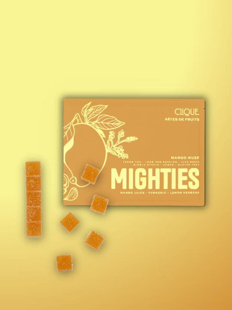 Clique Mango Muse Mighties | Pates De Fruits | 100mg (2pk)