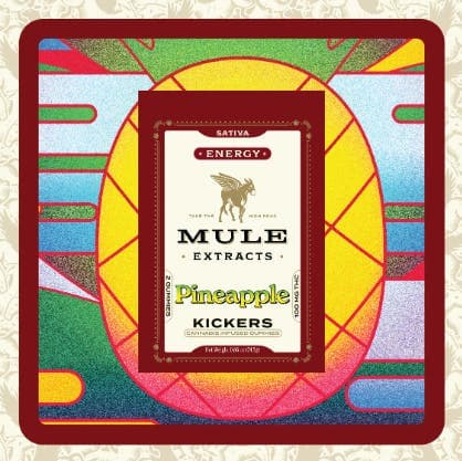 Mule Extracts Pineapple Kicker 2pk - 100mg