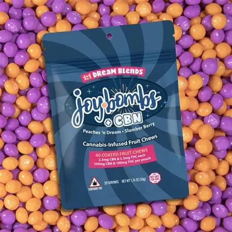Joy Bombs by Joyibles Candies 100mg 40 Pack - 1:1 Dream Blends