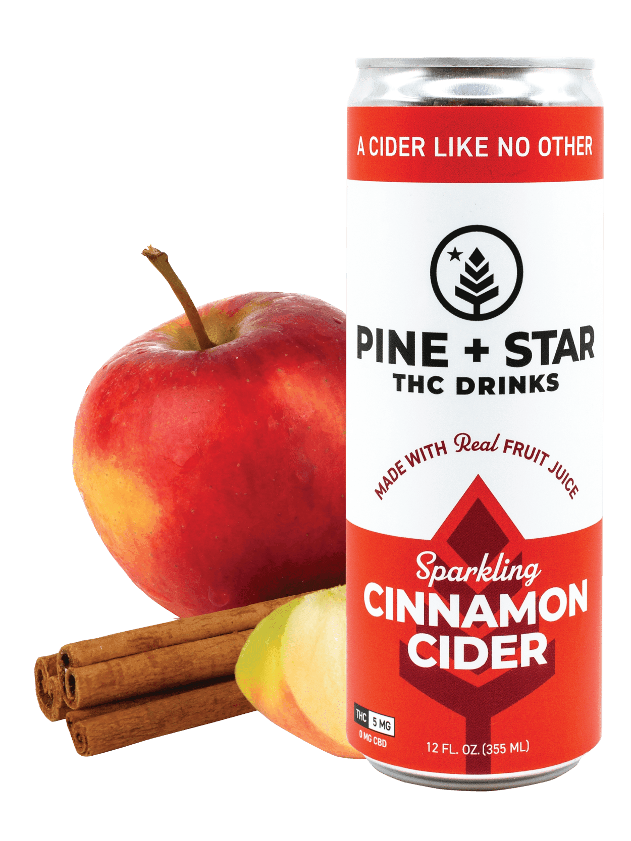 Pine + Star Beverage | Pine + Star | Cinnamon Cider | 12oz