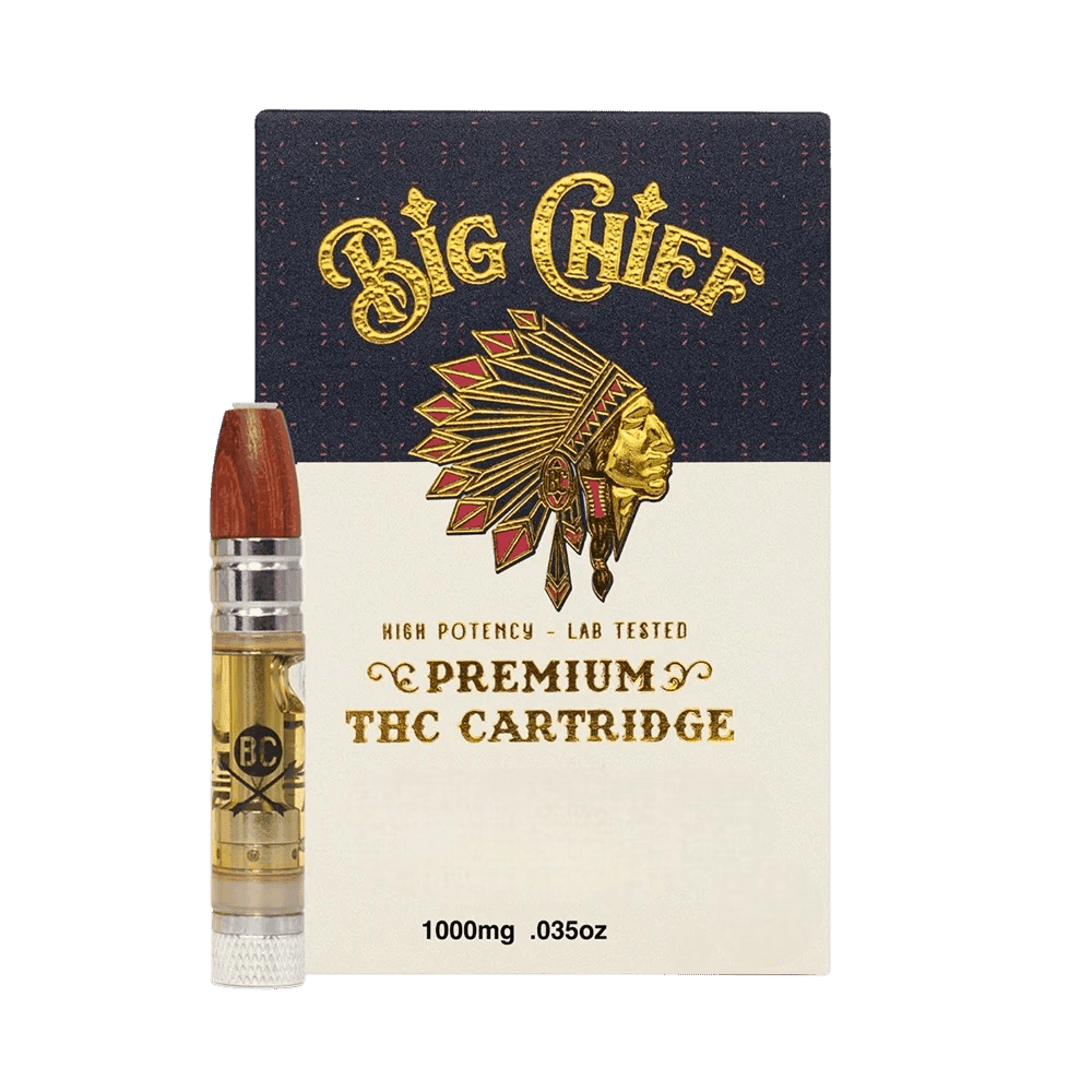 Big Chief Extracts Wedding Cake - 1G Vape Cartridge