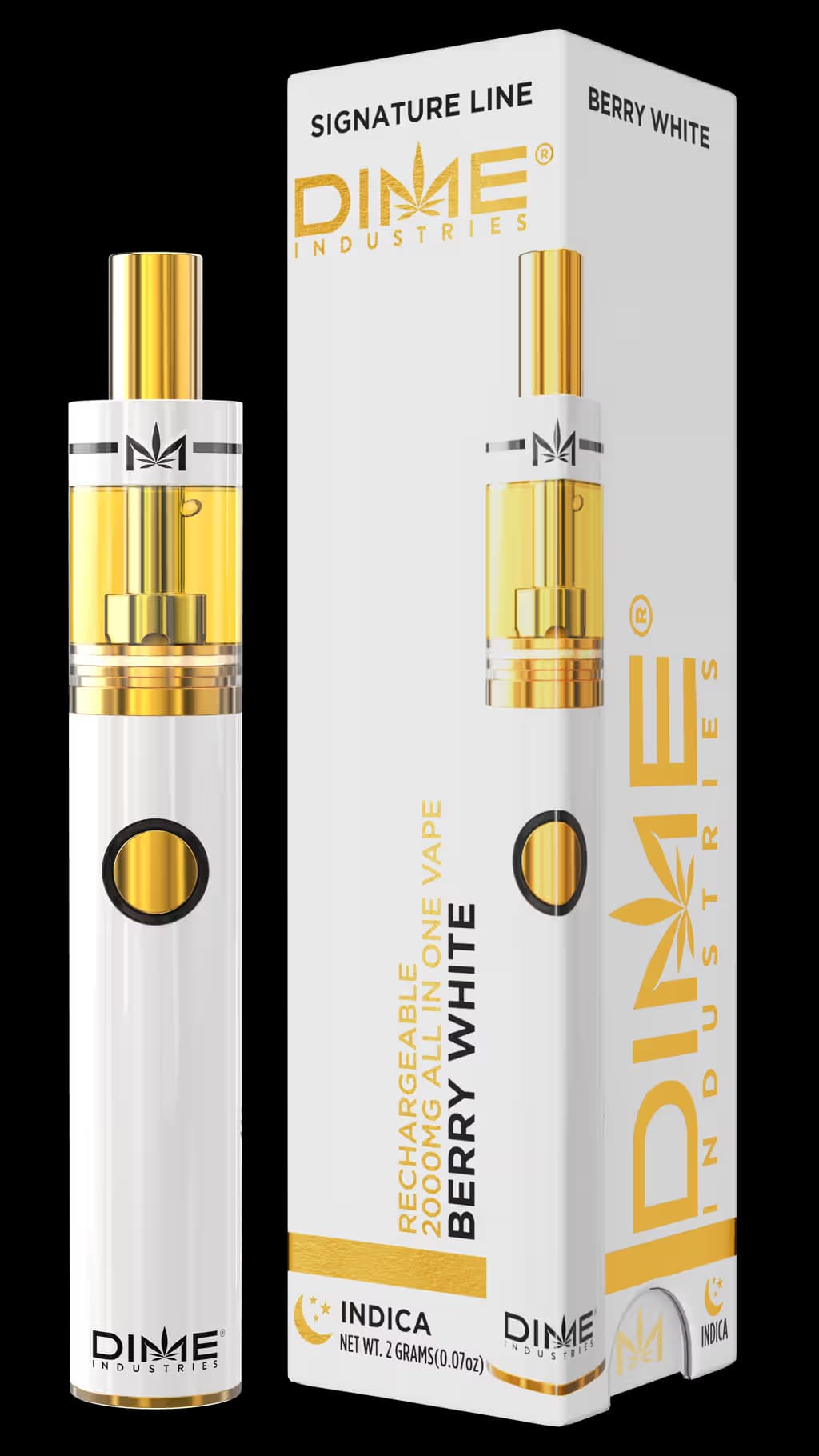 DIME Berry White Signature Line Disposable