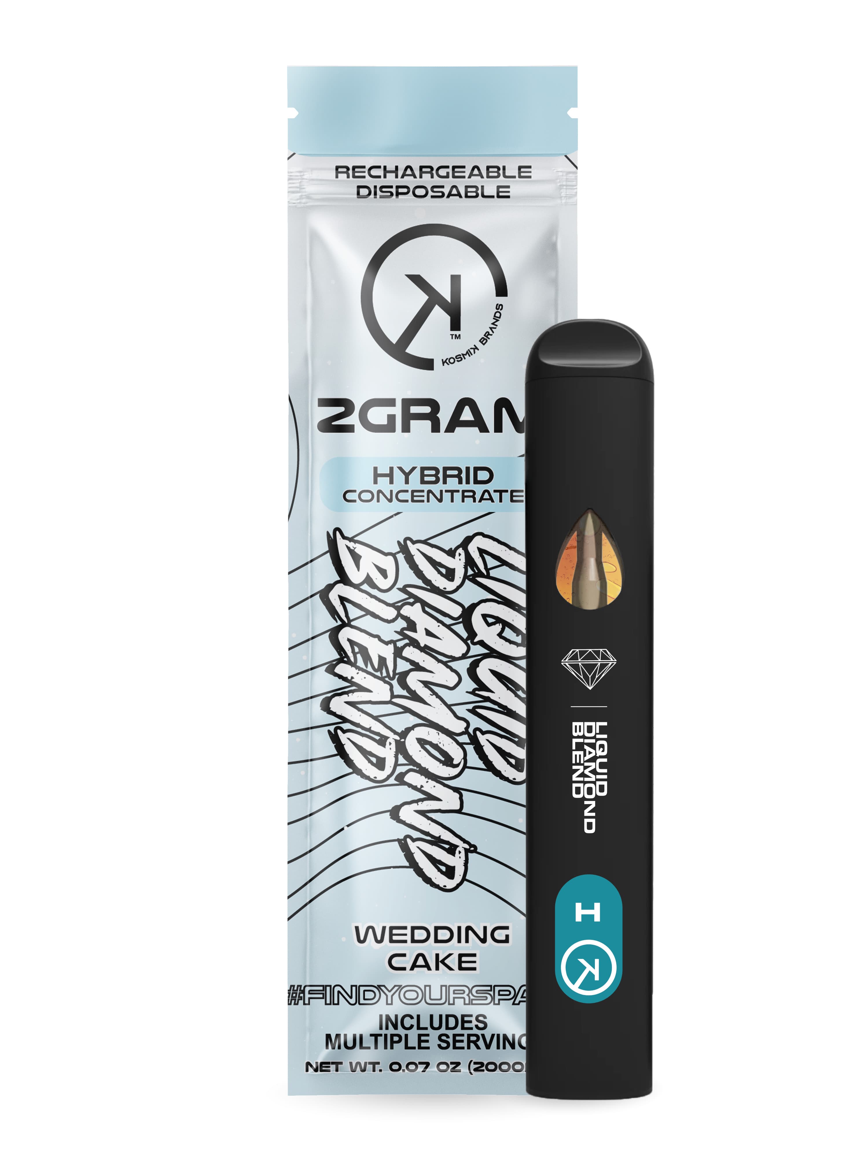 Kosmik Brands Wedding Cake (Liquid Diamond Disposable) | 2g