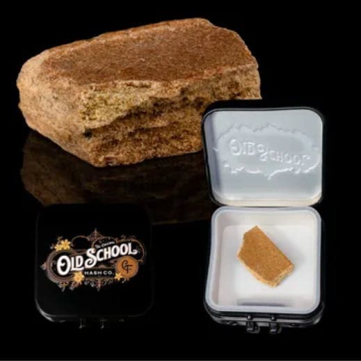 Old School Hash Co. (AU) Old School Hash Co. 1g Lebanese Brick Hash - Moroccan Cream