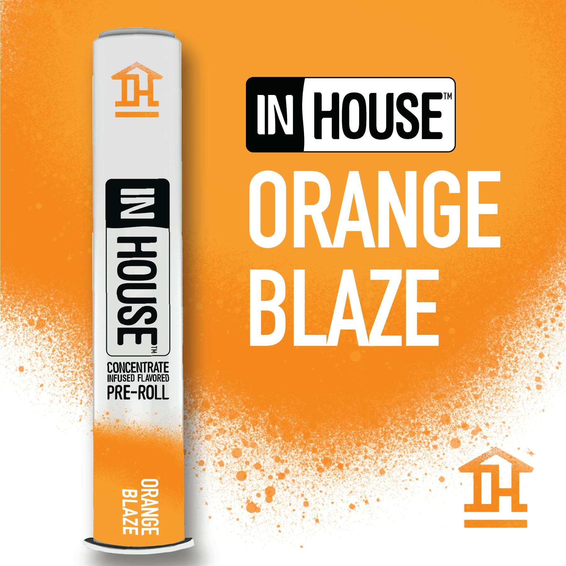 InHouse Orange Blaze Infused Pre-Roll