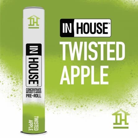 InHouse Twisted Apple Infused Pre-Roll