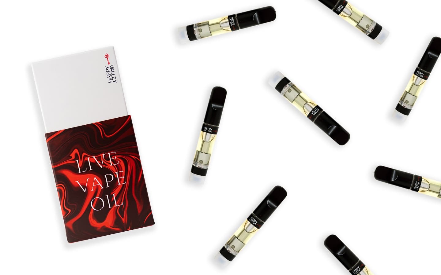 Happy Valley Live Vape Oil Cartridge .5g - Sour Berry Breeze