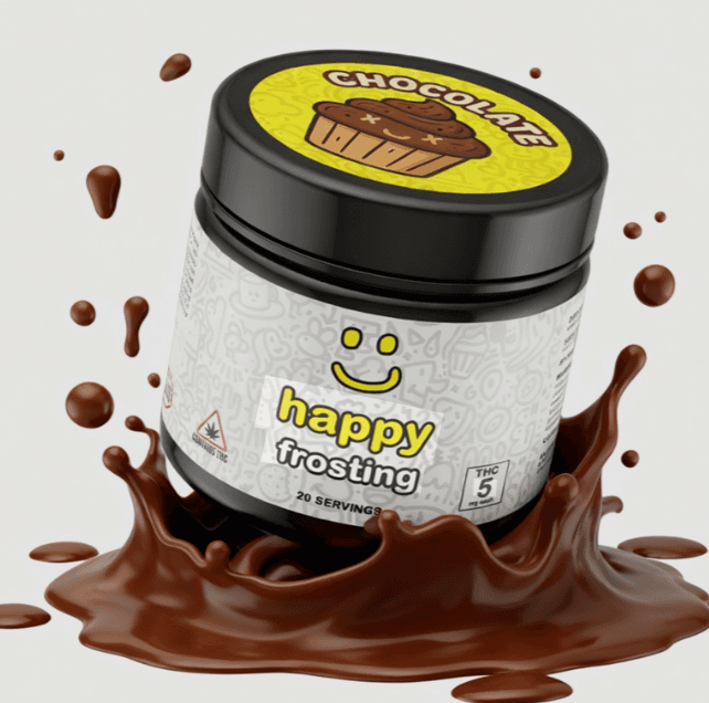 Happy Chocolate Frosting 16oz - 100mg 1pk