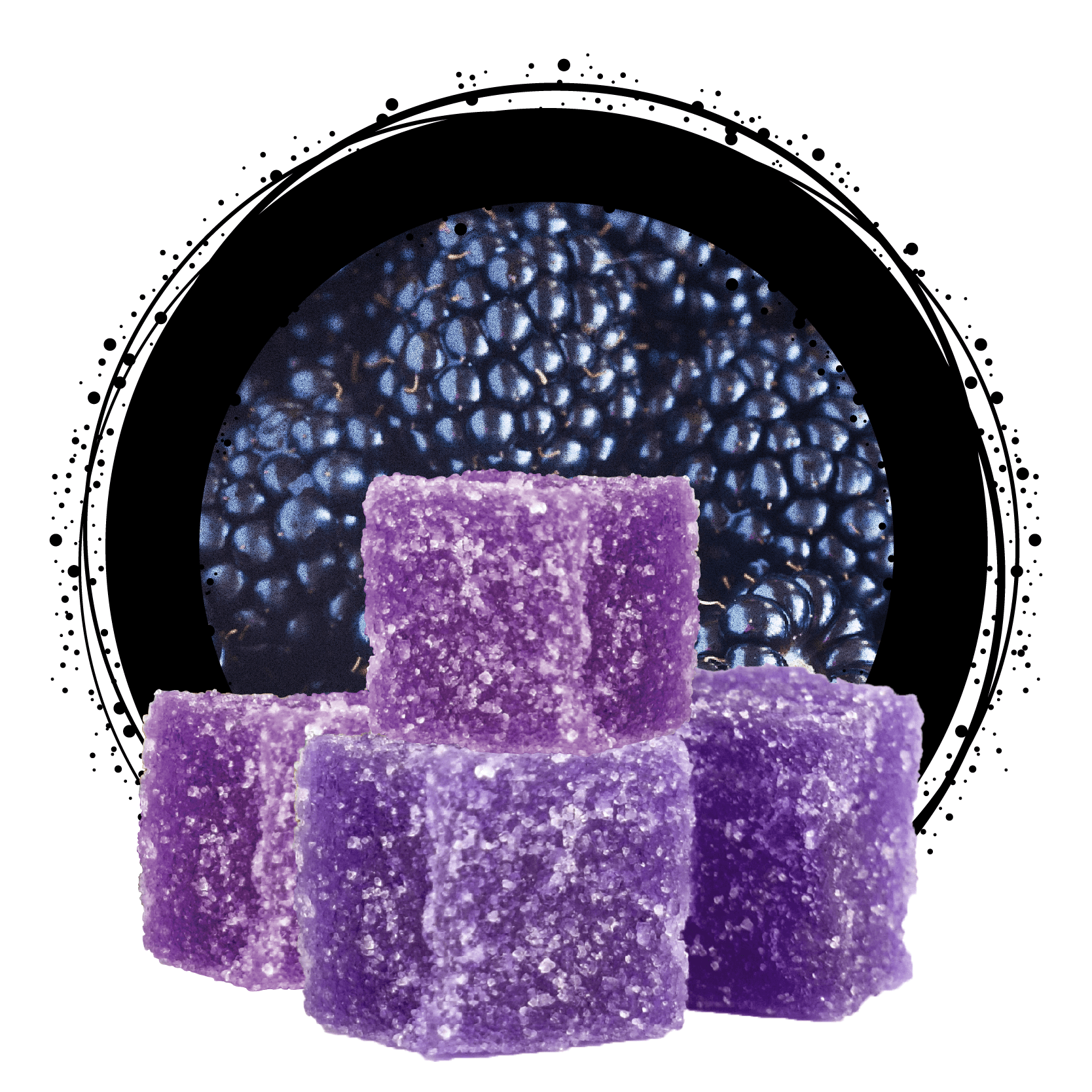 OZONE Blackberry Gummies - 20 Pack