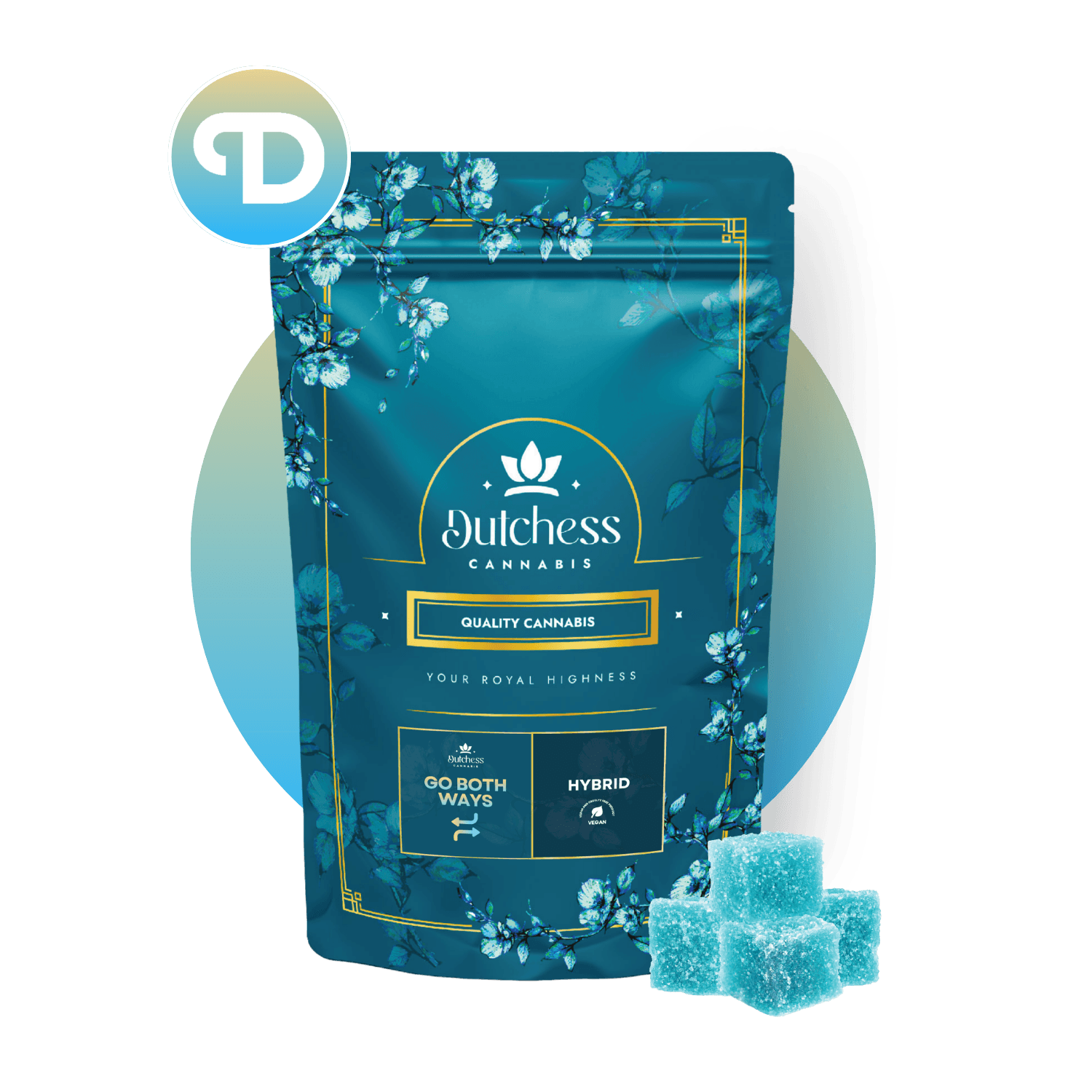 Daily Dose Go Both Ways Blueberry Lemonade Gummies - 20 Pack
