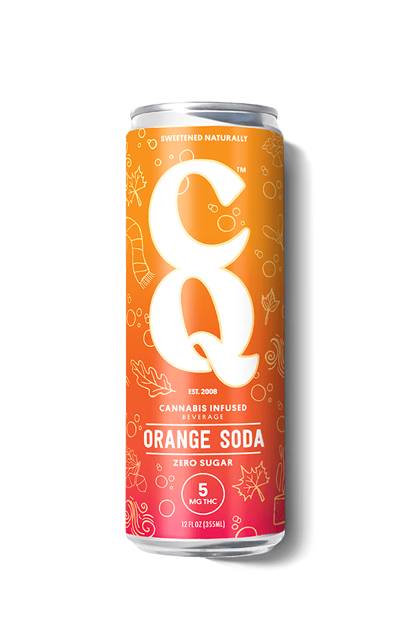 CQ Orange | 12oz Soda | 5mg (Single)