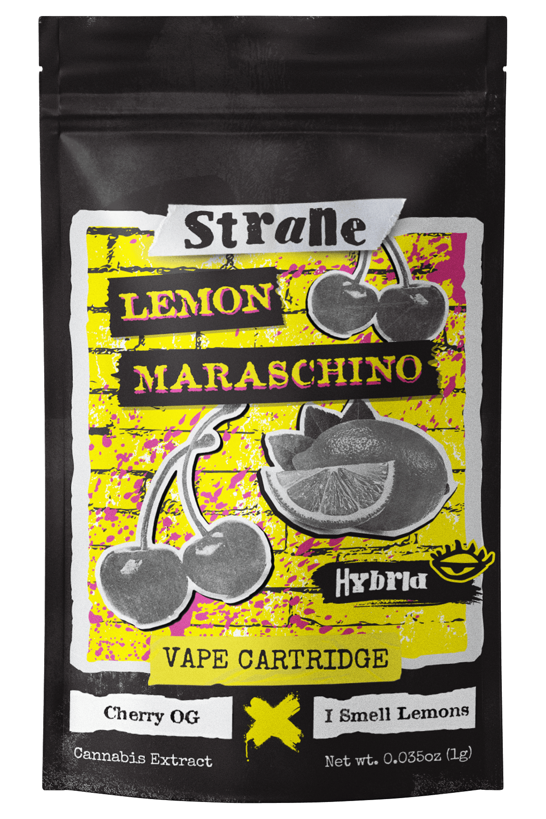 Strane Lemon Maraschino Distillate Cartridge | 1g