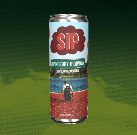 SIP Cranberry Highway Soda 5mg