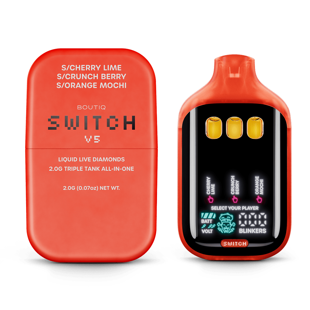 Boutiq Switch | Cherry Lime x Crunch Berry x Orange Mochi | Liquid Diamond Disposable | 2g