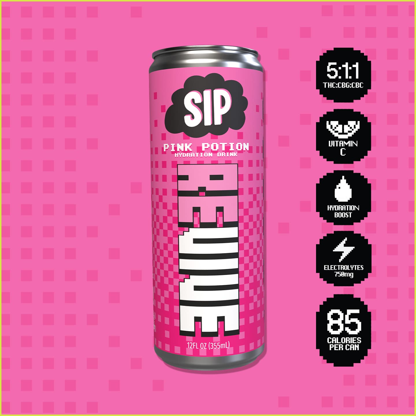 SIP Pink Potion Revive 5mg