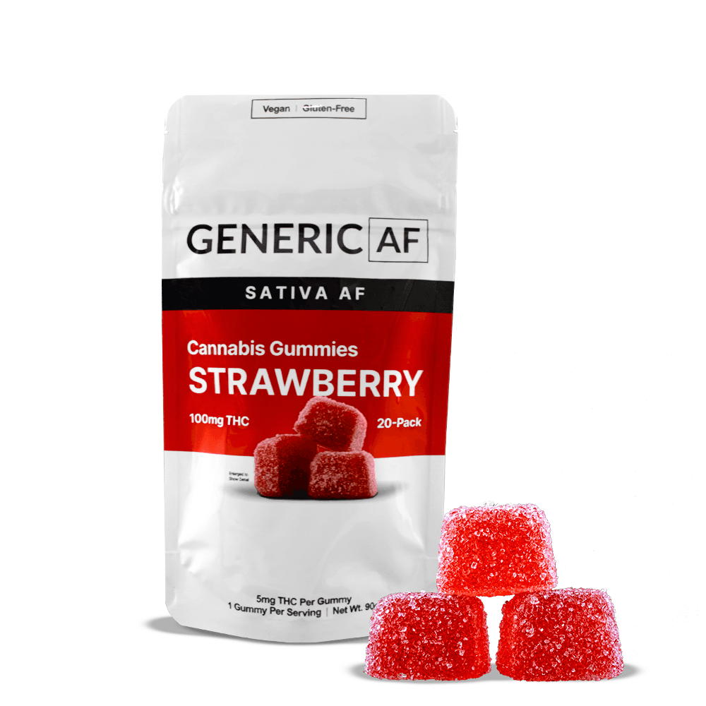 Generic AF Strawberry | 100mg 20pk