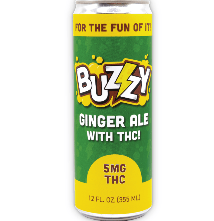 Buzzy Buzzy Gingerale 5mg 12oz