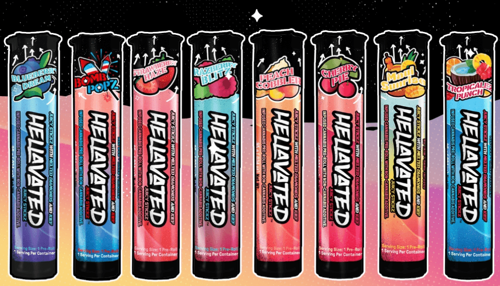 Hellavated Clementine Juicy Stickz | 0.75g