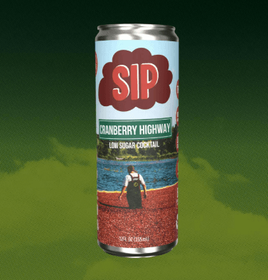 SIP Cranberry Highway Soda 5mg