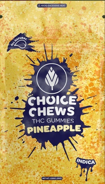 Choice Pineapple | Gummies | 100mg (20pcs)