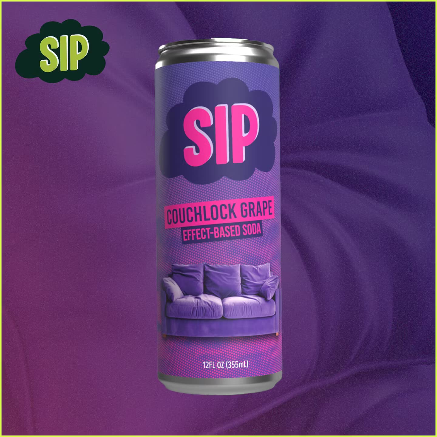 SIP Couchlock Grape Soda (5mg)