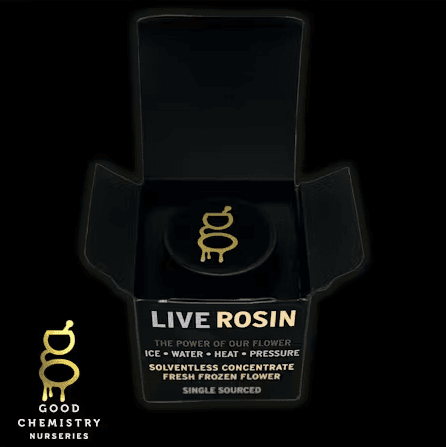 Good Chemistry Nurseries Zealousy Live Rosin - Good Chemistry