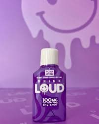 Drink Loud Drink Loud Grape Crash (I) THC Shot 100mg Beverages