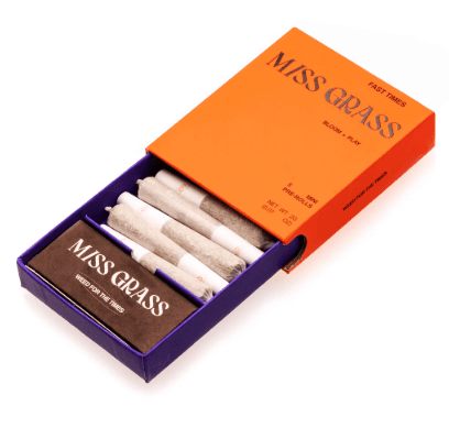 Miss Grass 5pk Pre-Rolls | Fast Times | 0.4g