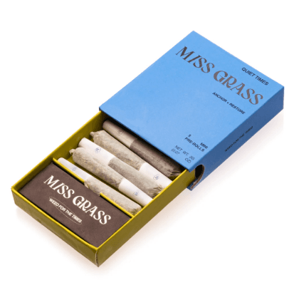 Miss Grass 5pk Pre-Rolls | Quiet Times | 0.4g