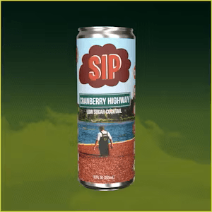 SIP Cranberry Highway Soda 5mg