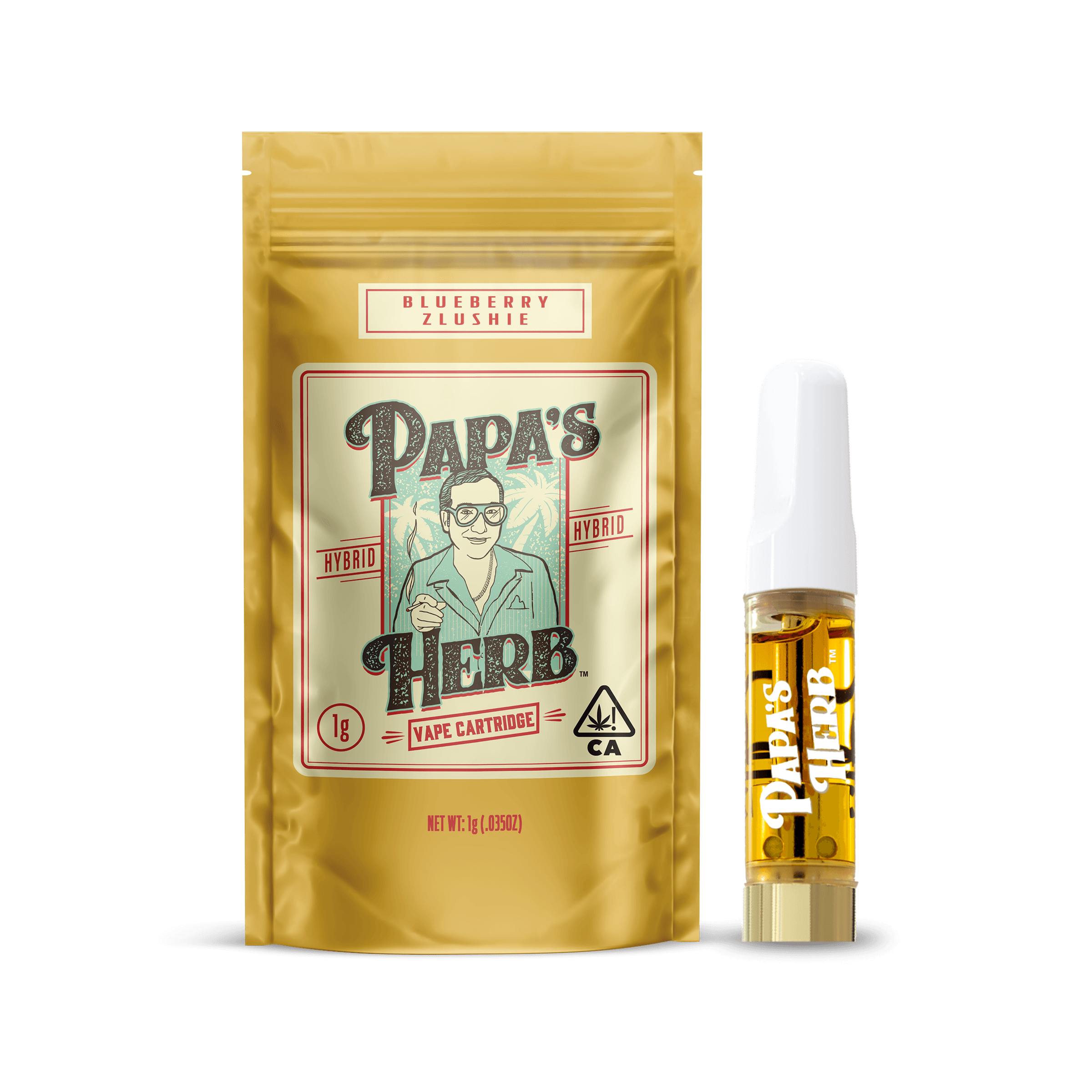 Papa's Herb Blueberry Zlushie Disposable