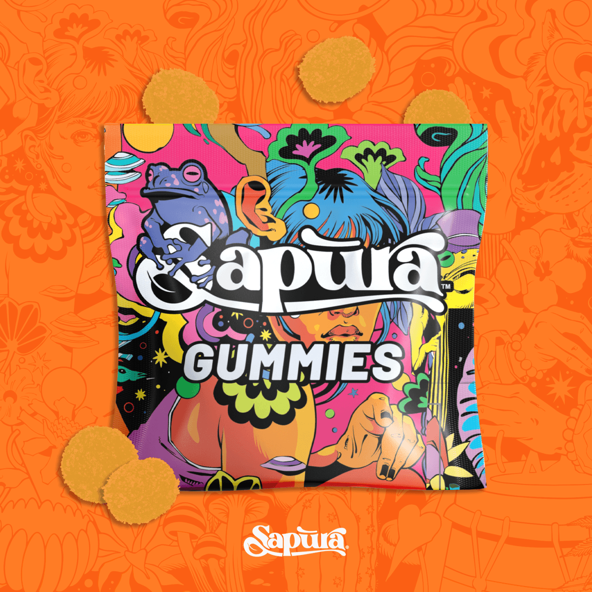 Sapūra Outrageous Orange - 100mg