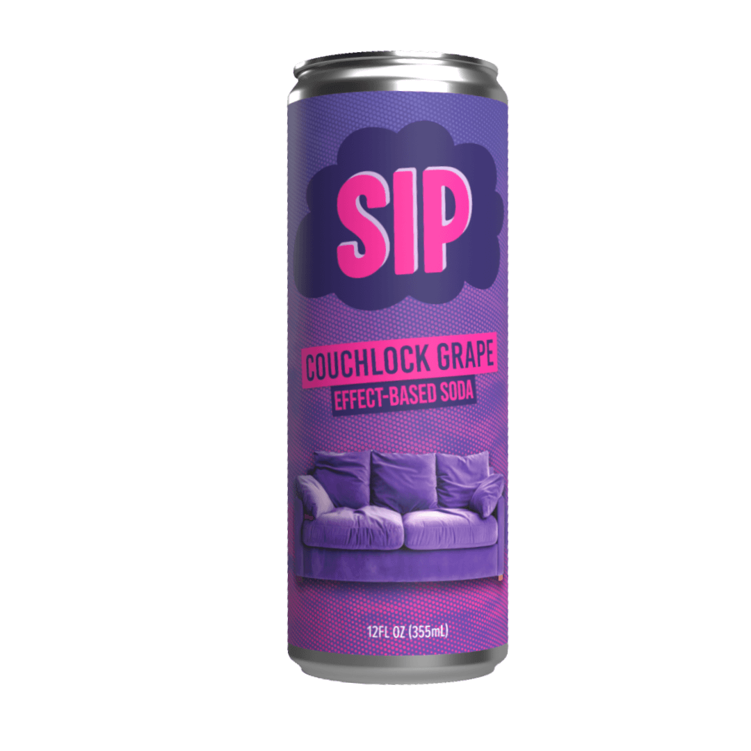 SIP Couchlock Grape Soda | 12 fl oz | 5mg