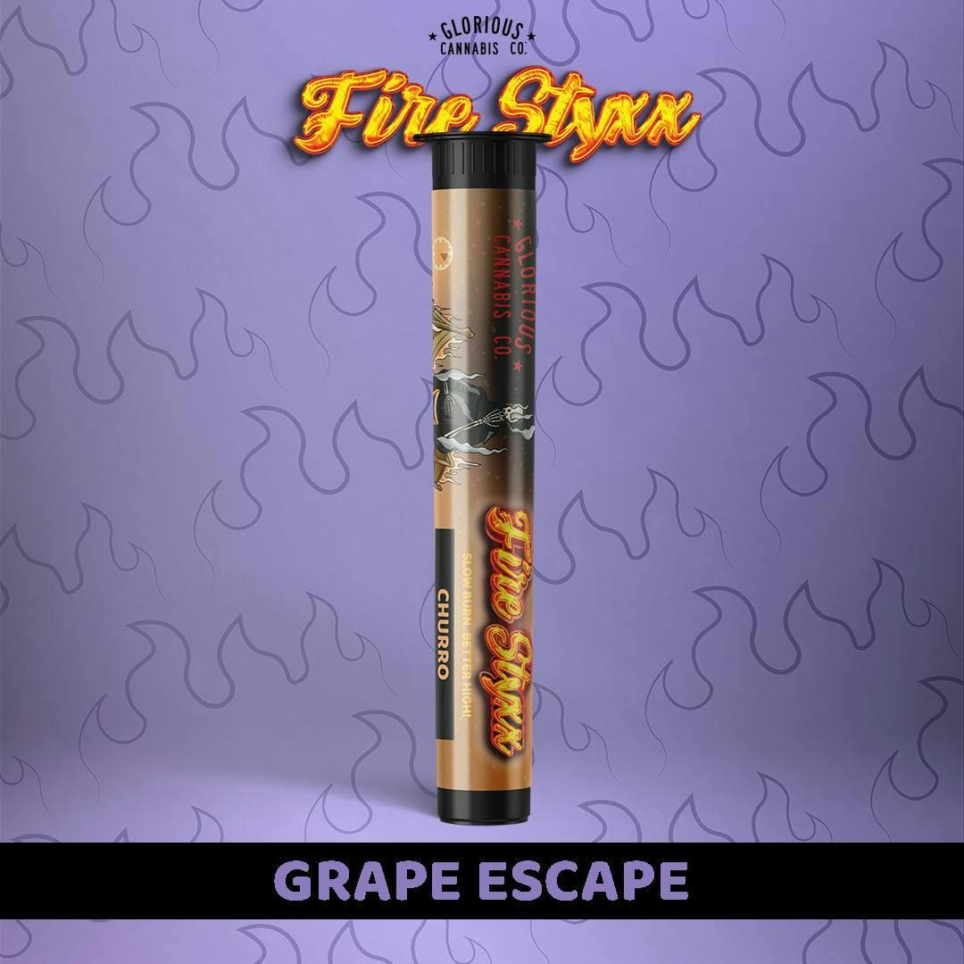 Fire Styxx Infused Pre-Roll Grape Escape | 1G