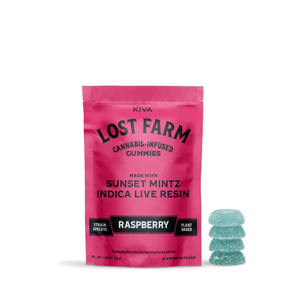 Kiva Raspberry Sunset Mintz