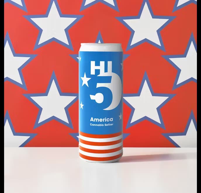 Hi5 America | Hi5 Seltzer | 4-Pack (5mg)