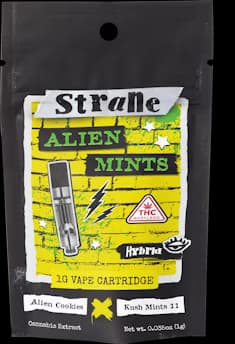 Strane Alien Mints Distillate Cartridge | 1g