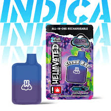 Hellavated Grape Stomper Cloud Bar Rechargeable Disposable 2g