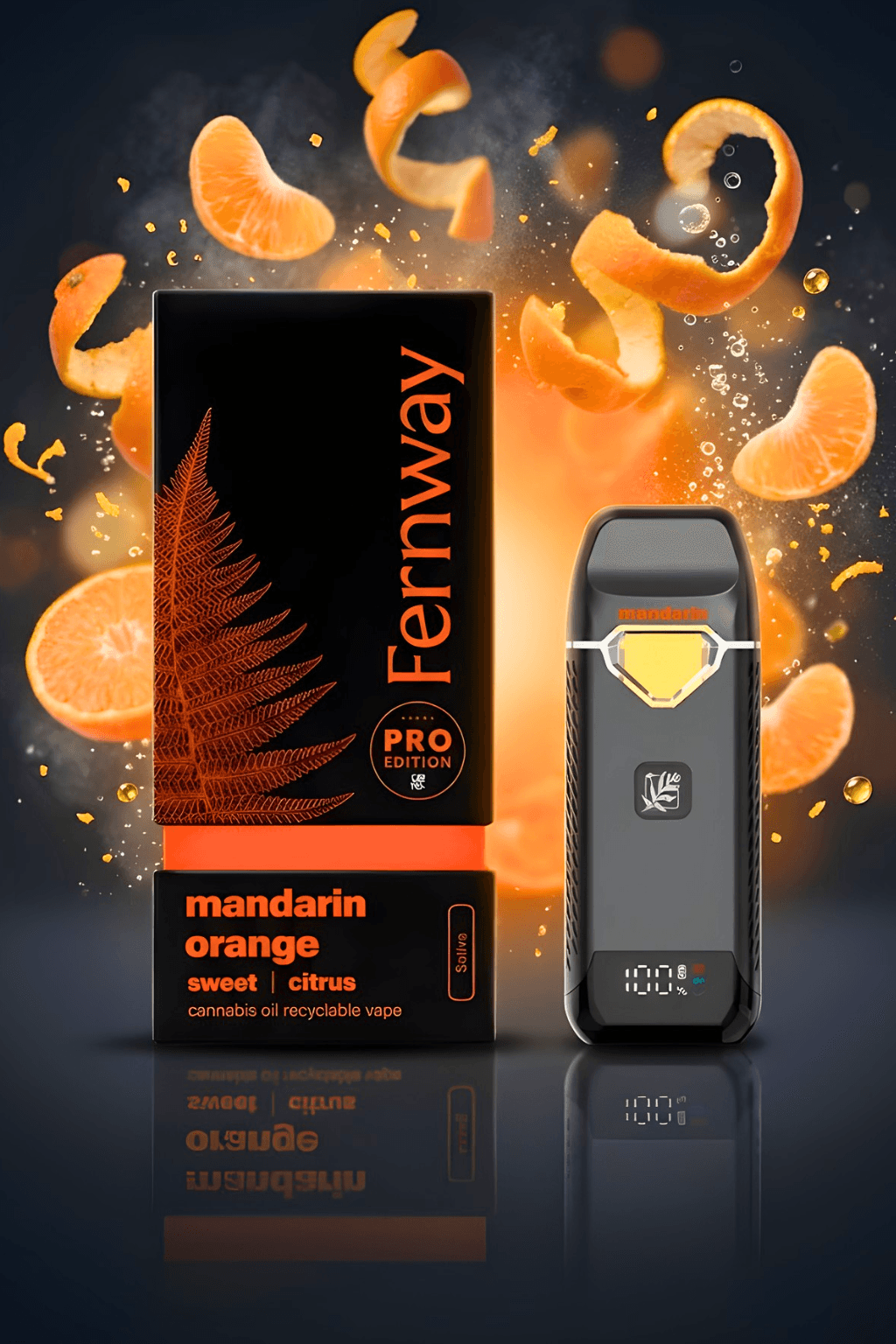 Fernway Mandarin Orange Traveler Pocket Vape | 2g