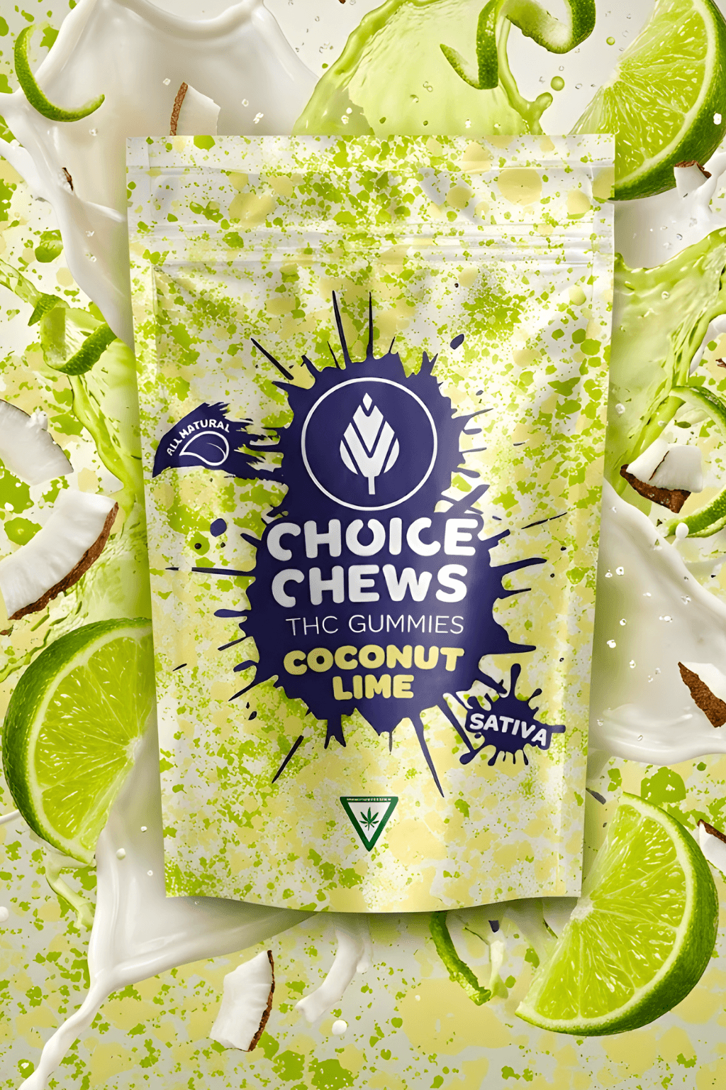 Choice Coconut Lime (100mg)