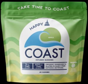 Coast Cannabis Co™ Apple Happy Gummies | 20pk